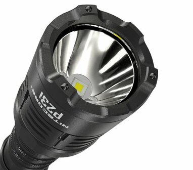 Nitecore P23i zaklamp 3000 lumen 470m met USB 6 standen