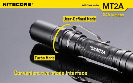 NiteCore MT1A Multitask LED-zaklamp 4 standen