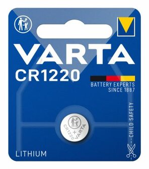 Knoopcel CR1220 Varta in blister
