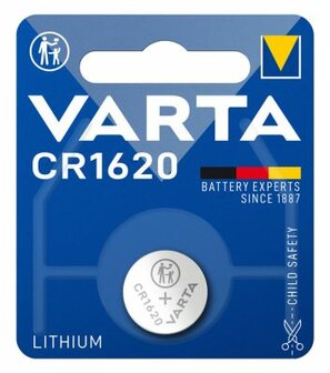 Varta CR1620 Lithium knoopcel batterij 3 volt