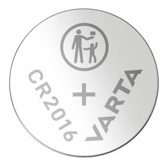 Varta CR2016 Lithium knoopcel batterij 3 volt