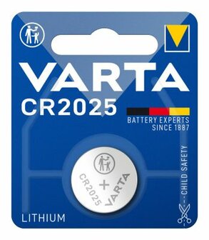 Varta CR2025 Lithium knoopcel batterij 3 volt