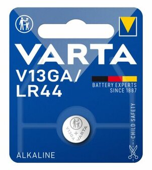 Varta V13GA Alkaline knoopcel batterij 1,5 volt