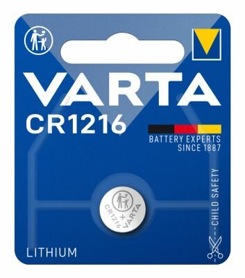 Knoopcel CR1216 Varta in blister