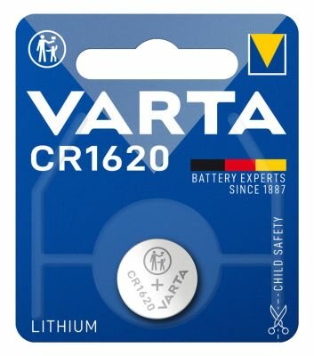 Varta CR1620 Lithium knoopcel batterij 3 volt