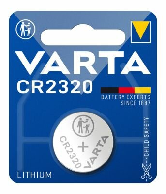 Varta CR2320 Lithium knoopcel batterij 3 volt